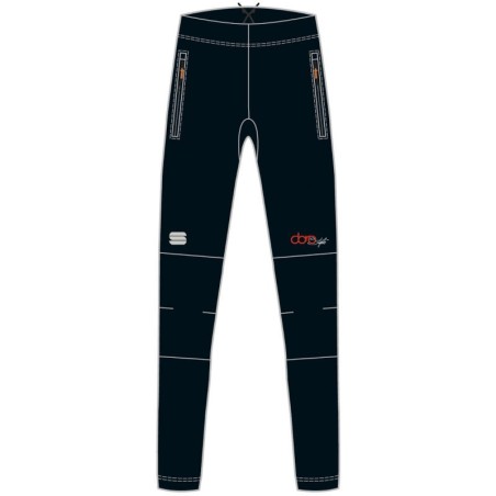 Damenhosen Sportful Doro Squadra WS W Pants schwarz-gelb